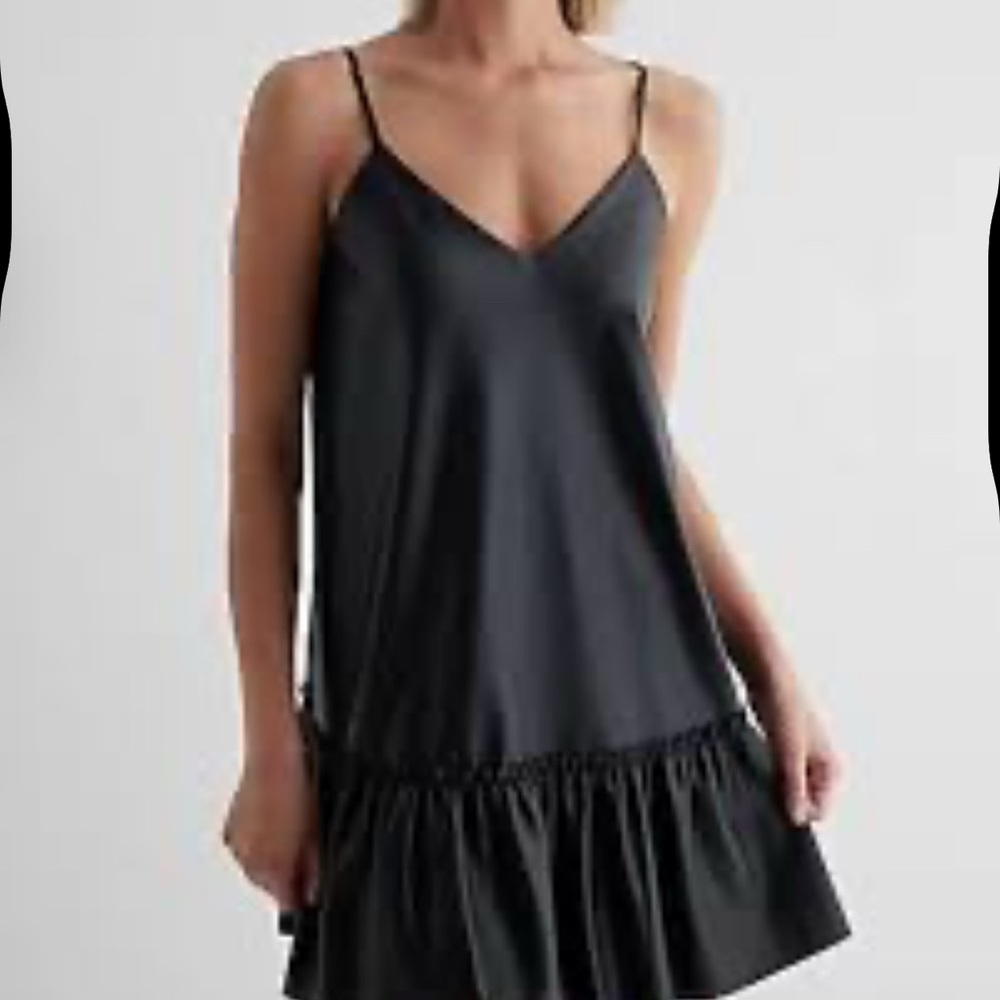 Express Black Midi Dress-UNWORN w/ Tags